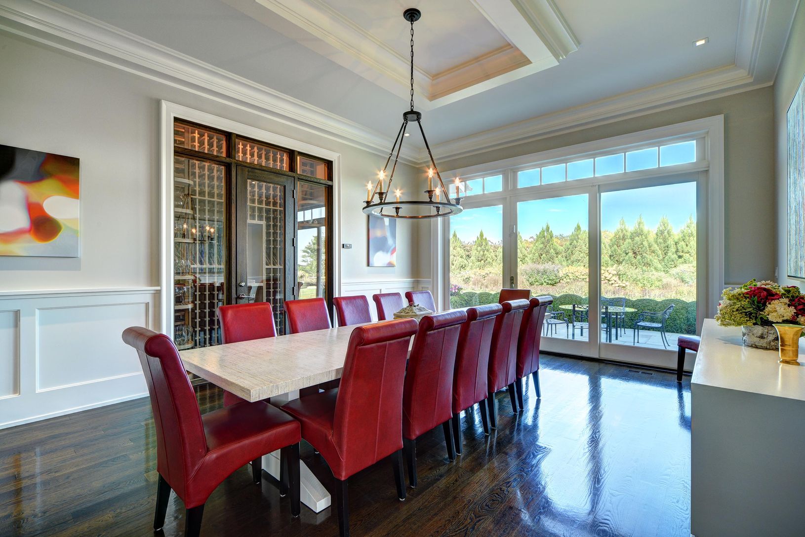  dining room and wine cellar