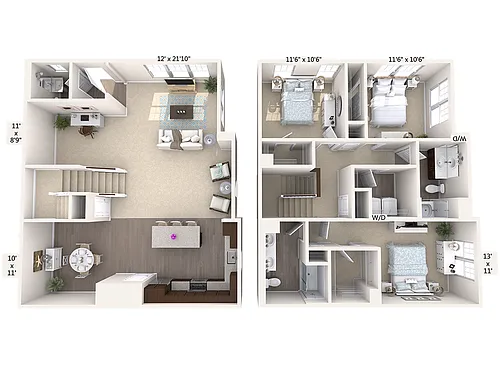 Floor plan C1TD-V-1