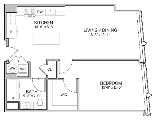 Floor plan A18