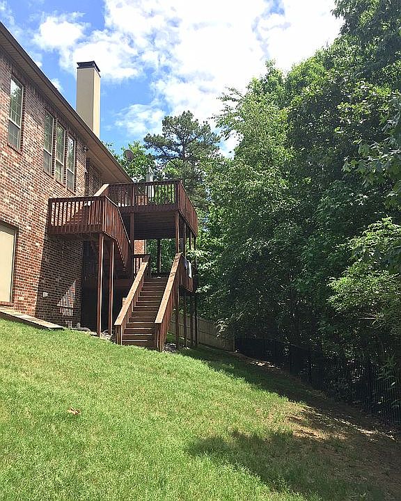 2 story private deck
