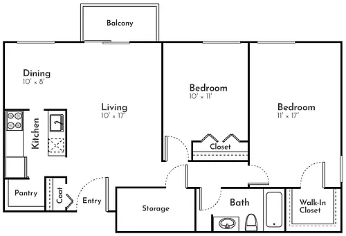 Floor plan Bonzai