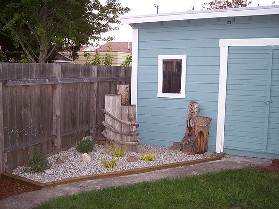 Work shed has 220volt panel