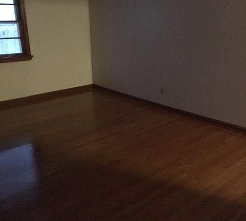 Living room hardwood floor