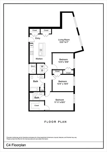 Floor plan C4