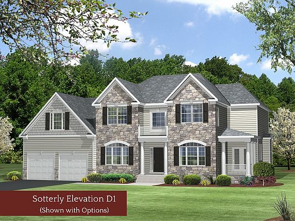Elevation Elevation D1 w optional hip roof