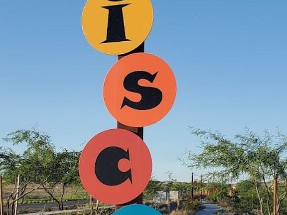 Fun frisbee disc course