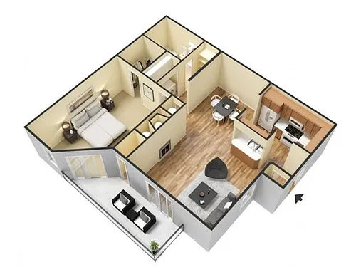 Floor plan Cottage
