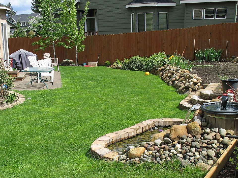 Back Yard Pond-Waterfall