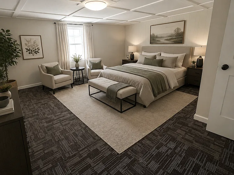 Bedroom Four 19 x 15 Staged