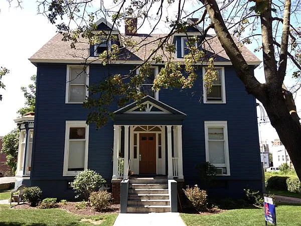 Front of building