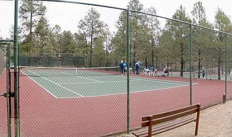 Tennis courts