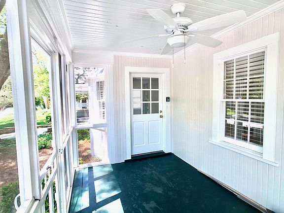 Inviting front porch