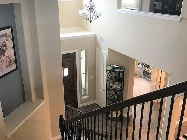Upstairs
