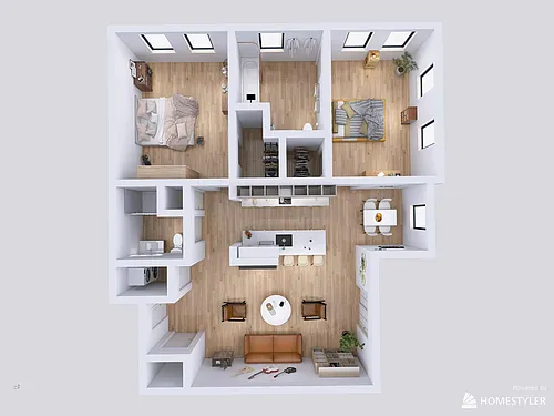 Floor plan 2B