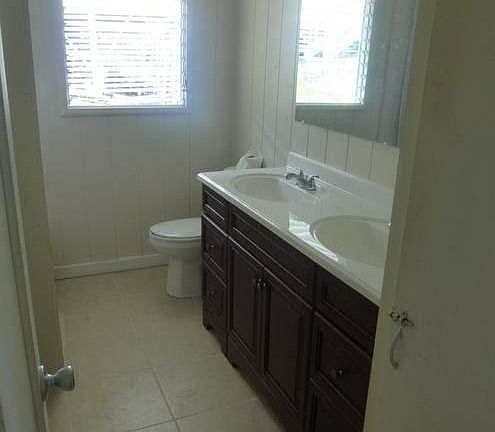 Bathroom with double sink