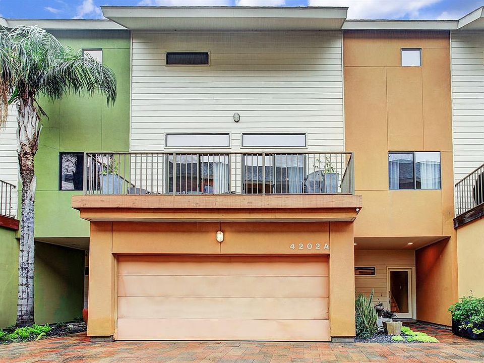Welcome to this stunningly beautiful Rice Military area townhome in a small gated community