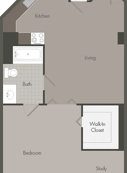 1 Bedroom | 1 Bathroom 1 Bedroom | 1 Bathroom