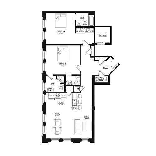 Floor plan America-404-504