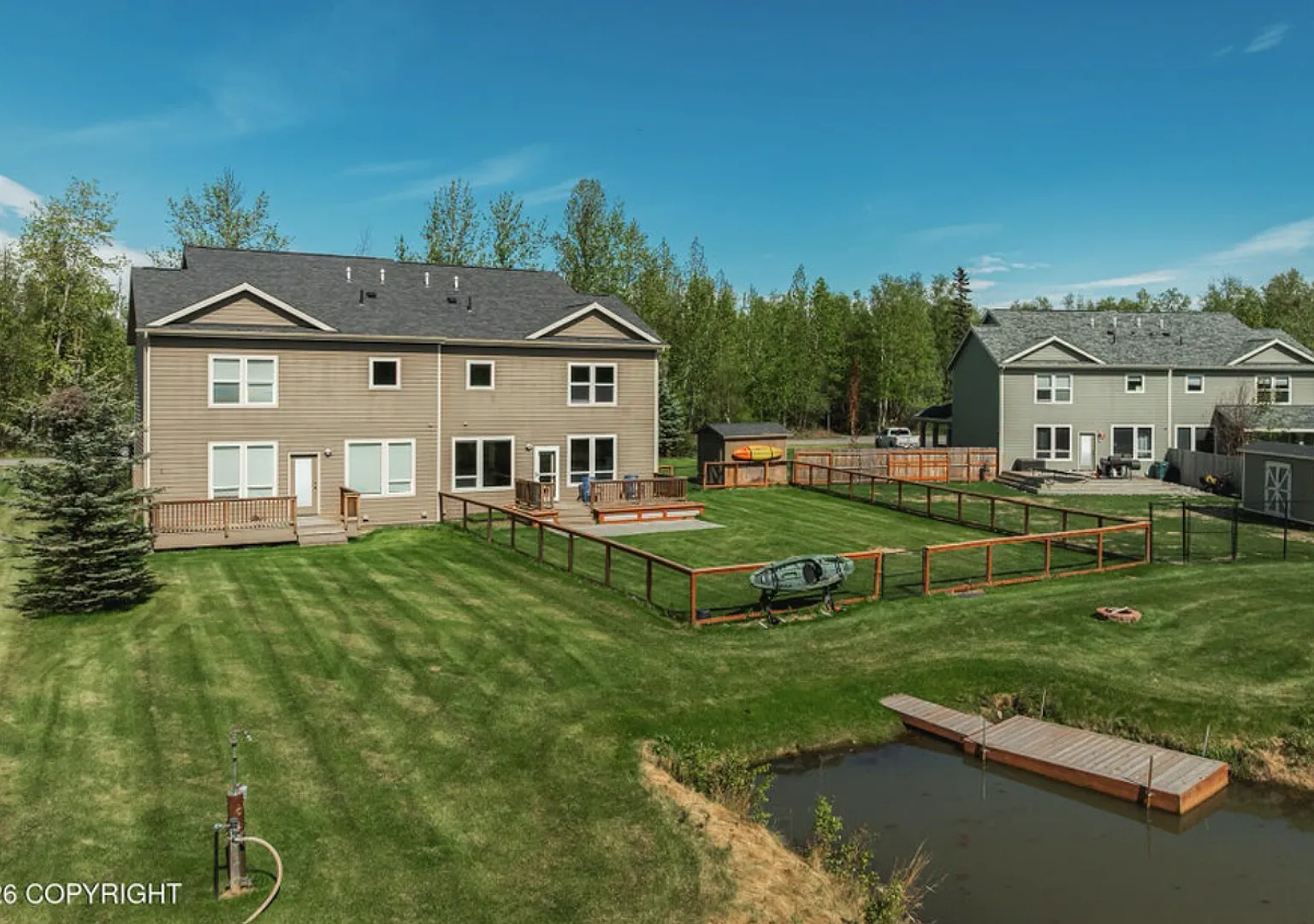 Luxury Wasilla Lake living at it's finest complete with private dock and fenced in back yard! Ava... — Photo 3