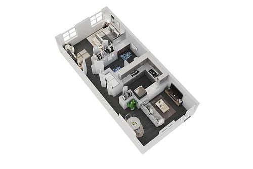 Floor plan The Dugger