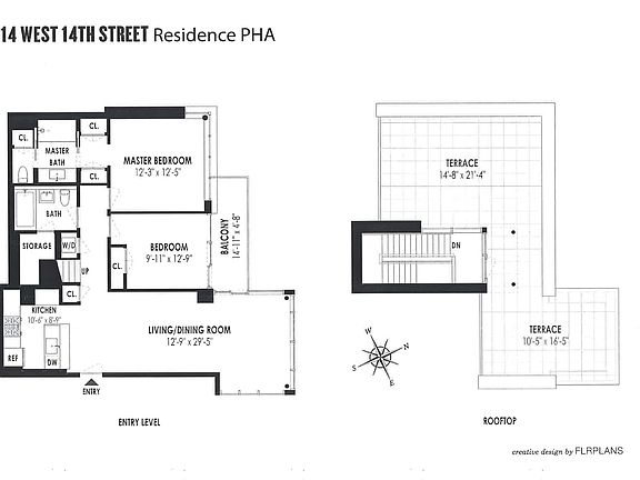 2nd image of 14 W 14th St #Penthouse A