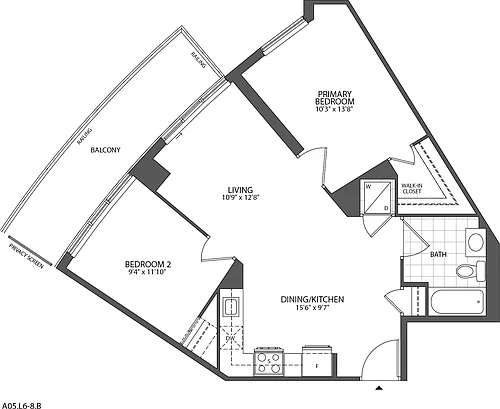 Floor plan 805