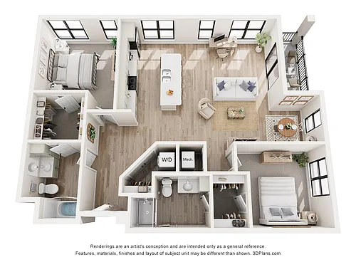Floor plan D5M