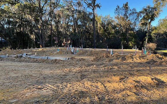 Front view rough in plumbing