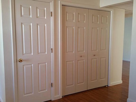 coat closet & washer/dryer closet