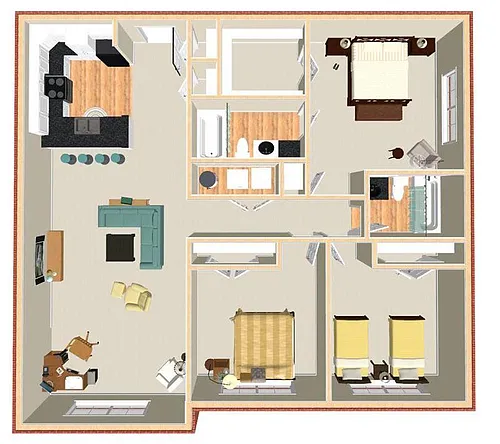 Floor plan C3