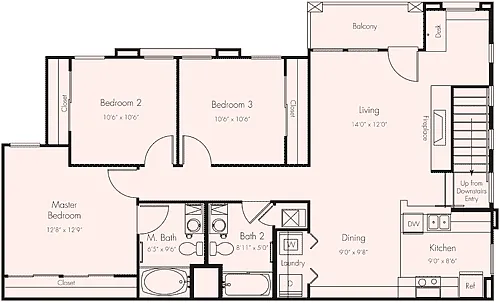 Floor plan 3U
