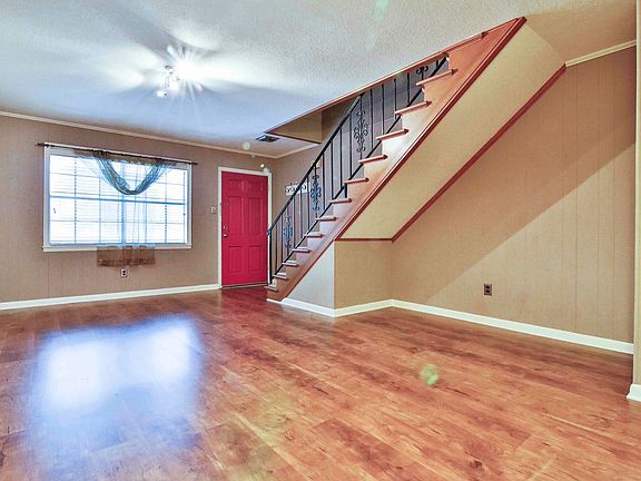 living room with new hardwood floors