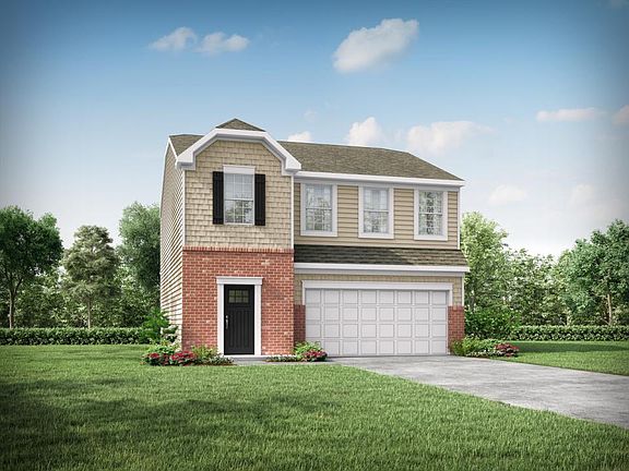 Elevation A Opt. New England Partial Brick Front