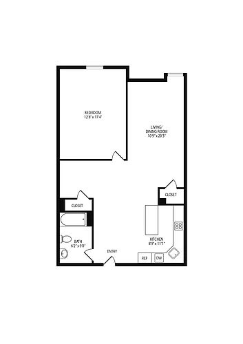 Floor plan A22