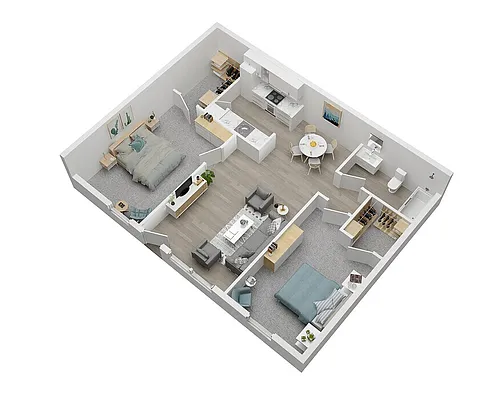 Floor plan Shell Pointe