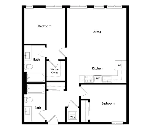 Floor plan B1