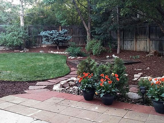 Newly enhanced backyard