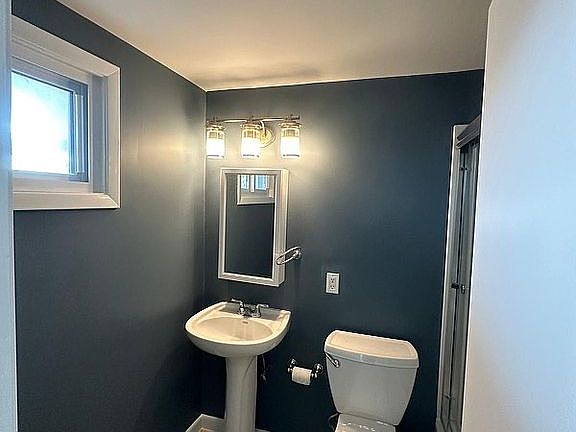 New flooring with full bath