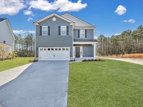 Edisto Elevation C Exterior with Hardie Exterior Siding