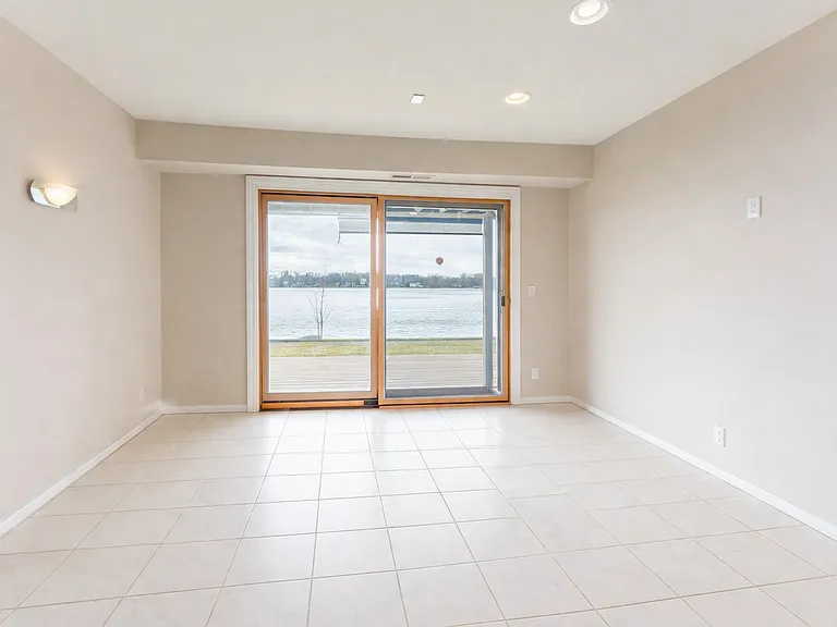Family Room Overlooking Square Lake