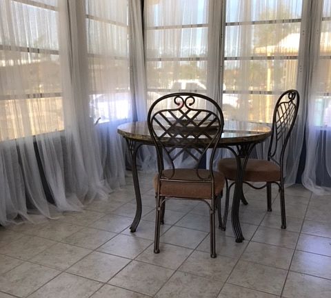 Lanai Dining or Game Room