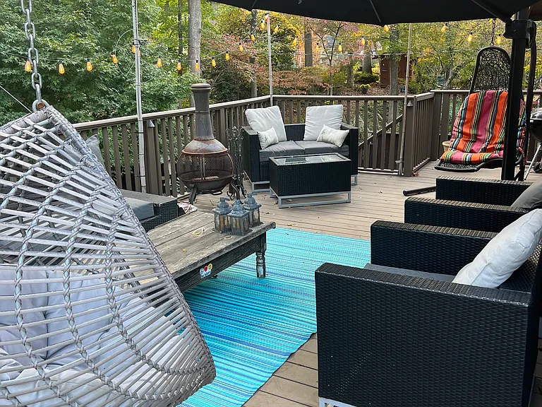 Back deck