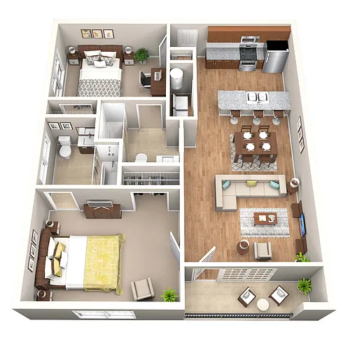 Floor plan The Irving