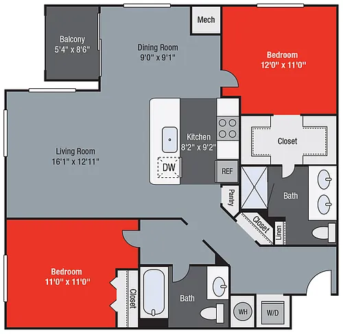 Floor plan B11