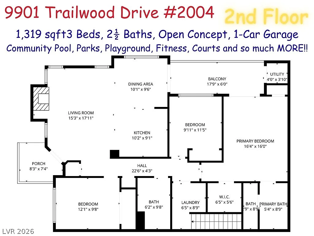 Photo 2 of 38 - 9901 Trailwood Dr #2004 - Las Vegas, NV Building Photo - 9901 Trailwood Dr #2004