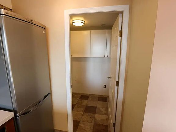 Spacious pantry off the kitchen