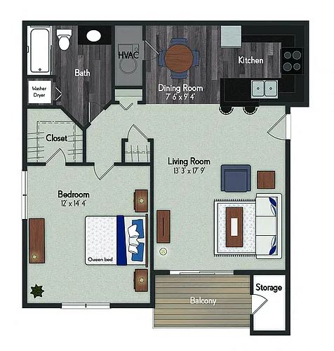 Floor plan La Jolla