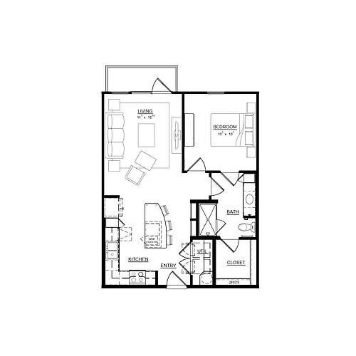 Floor plan A2 Aster II