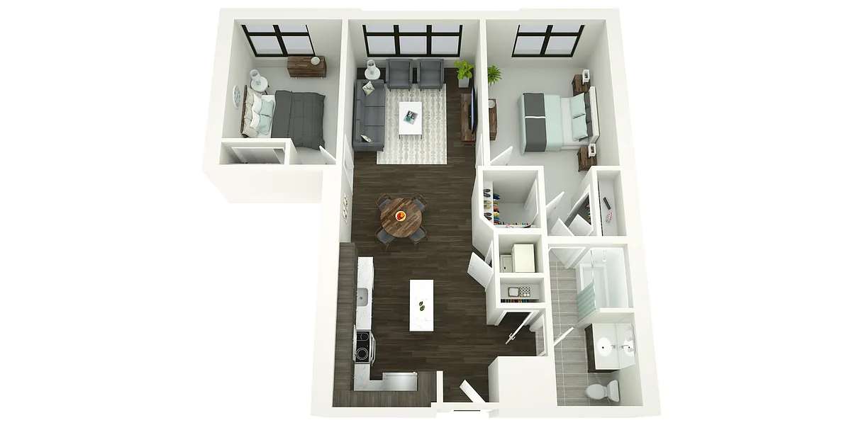 Floor plan B2TR