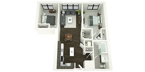 Floor plan B2TR